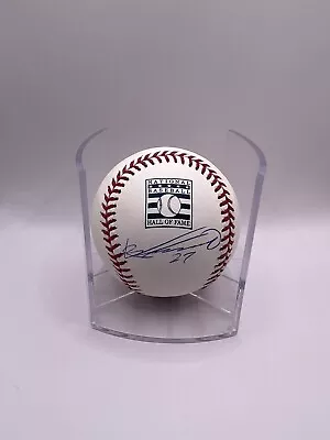 Vladimir Guerrero Signed Official MLB Hall Of Fame Baseball W/ Cube Beckett COA • $109.99