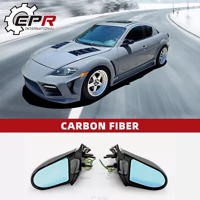 For Mazda RX8 (RHD) Early 03-08 SE3P Carbon Fiber Aero Rearview Side Mirror 2pcs • $735.14