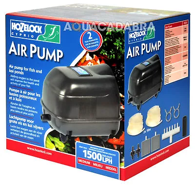 £219.99 • Buy Hozelock Pond Airpump Kit Air Bubbles Stone Fish Koi Spares Weather Proof Garden