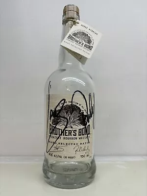 Paul Wesley & Ian Somerhalder Signed Brothers Bond Bourbon Empty Bottle • $140