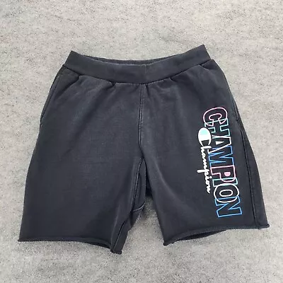 $34.99 • Buy Vintage Champion Reverse Weave Sweat Shorts Mens Large Black