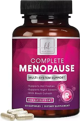 Menopause Support Extra Strength - Hot Flashes Relief Hormone Night Sweats • $17.62