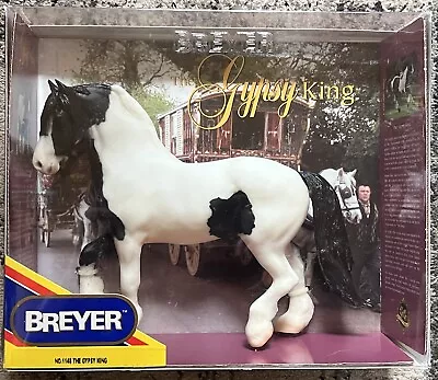 Breyer Horse Friesian Mold 1148 The Gypsy King Black Pinto Gypsy Vanner • $45