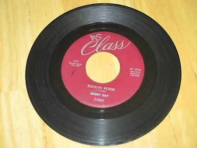 Bobby Day - Rock-in Robin  B/w - Over And Over Vg 1958 • $7.50