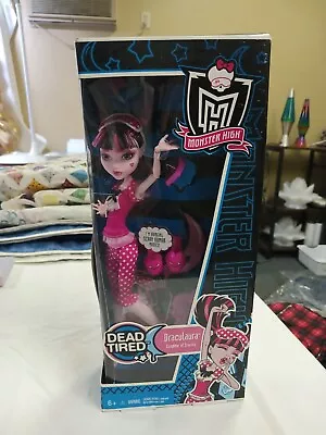 MONSTER HIGH Draculaura Dead Tired Doll Daughter Of Dracula • $75