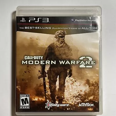 Call Of Duty: Modern Warfare 2 MW2 (Sony PlayStation 3 2009) PS3 CIB W/ Manual  • $4.99