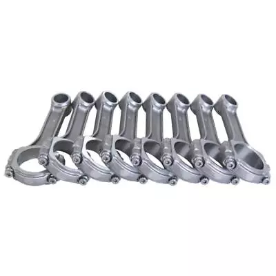 Eagle Connecting Rod Set SIR5700SPLW; I-Beam 5.7  Pressed 2  ARP8740 For SBC • $329.76