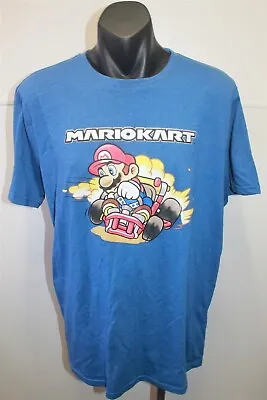 Nintendo Mario Kart Character T-Shirt Size Large BNWT 2018 Video Game Unisex • £18.59