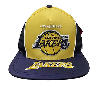 Mitchell & Ness Yellow/Purple NBA Los Angeles Lakers Freethrow HWC Snapback Hat • $24.95
