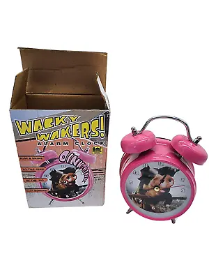 Mark Feldstein Wacky Wakers PIG OINK Alarm Morning Sound Novelty Clock - NEW • $27.57