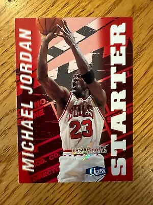 1997-98 Ultra Michael Jordan Ultrabilities Starter Insert #1 Chicago Bulls HOF • $10