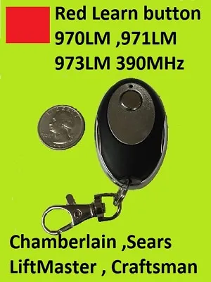 971LM For Chamberlain Garage Door Opener Mini Remote Control  139.53681B • £11.58