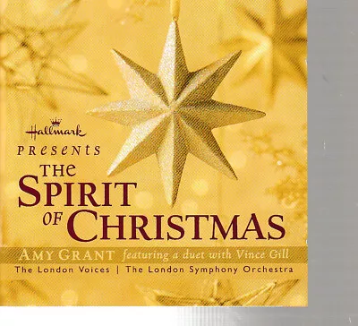 Hallmark Presents The Spirit Of Christmas (CD) Amy Grant Vince Gill AOB • $0.99