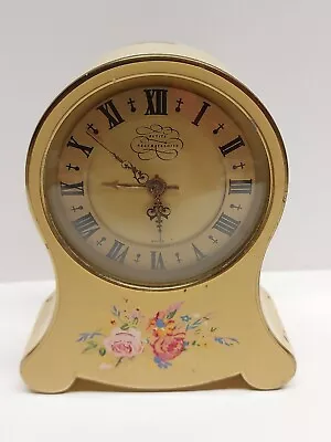 Vtg Reuge Petite Neuchateloise Swiss Alarm Table Clock 4 Parts/Repair.  • $128