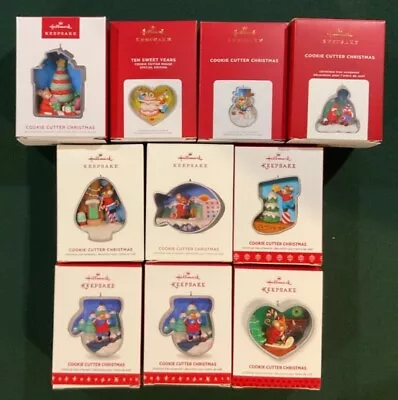 Hallmark Keepsake Cookie Cutter Christmas Ornaments NIB $9 & Up - You Pick • $12