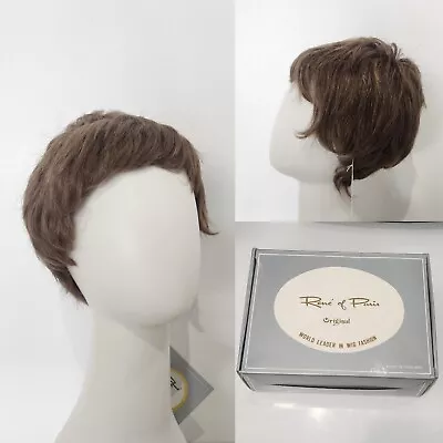 $32 • Buy Vintage Rene Of Paris 2308 Feather Short Pixie Style Light Chocolate NWT