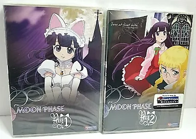 Lot Of 2 BNIB Sealed Moon Phase - Vol. 1 And Vol. 2 (DVD 2006) Anime TV Series • $17.48