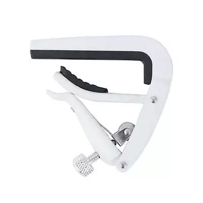 Tiki Adjustable Roller Ukulele Capo (White) • $19.95