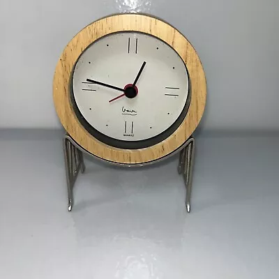 Michael Graves Post Modern Wood Alarm Table Clock Vintage Works “Read” • $76