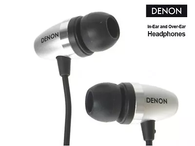 Denon AH-C700 In-Ear Headphones Earphones Aluminium Housing IPod IPhone Android • $28.99