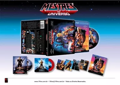 Masters Of The Universe Collector's Edition Blu Ray Variant Cover Motu He-man • $79.90