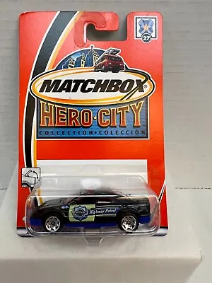 NIP 2003 Matchbox Mainline Police Car #27 Black Police Squad 2/5 Hero City • $2.79