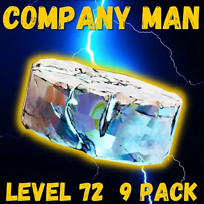 (PS4/5 PC XBOX) - COMPANY MAN - Level 72 M10 - 9 PACK • $5.99