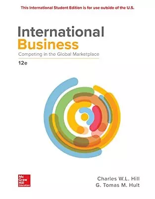 ISE International Business: Competing In The Global Mark... By Hult G. Tomas M. • £6.49