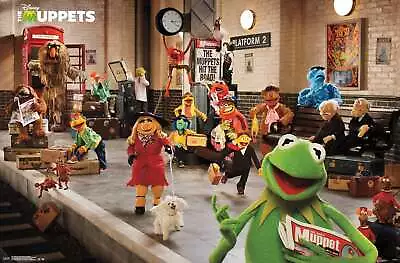 Disney The Muppets: Most Wanted - Platform Poster • $54.99