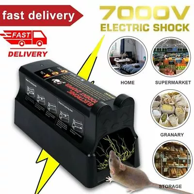 Electronic Mouse Trap Mice Rat Killer Pest Victor Control Electric Zapper Rodent • $36.99