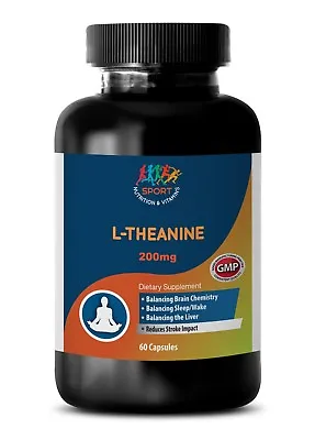 $32.71 • Buy Organic Amino Acid - L-THEANINE EXTRACT 200MG - Enhances Concentration - 1Bot
