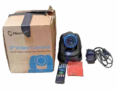 NEW TEK NDIHX-PTZ1 FULL HD 1080p60. NDI / HX Pan /Tilt / Zoom IP Video Camera • $599