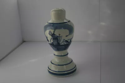 Delft Lamp Stand 16cm Tall Windmill Design • $30.83