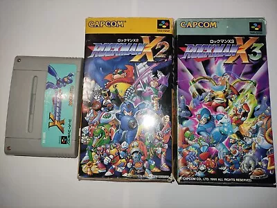 Rockman XX2X3 (Megaman) Super Famicom Games Japan • $80