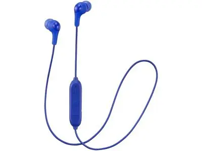 JVC - HA FX9BT Gumy Wireless In-Ear Headphones - Blue • $9.08