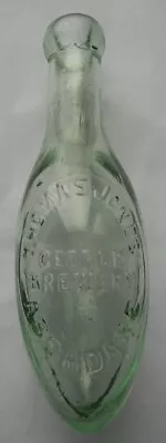 £6 • Buy Welsh Thomas Jones George Brewery Aberdare Egg Ended Hamilton Bottle C1900 (J)
