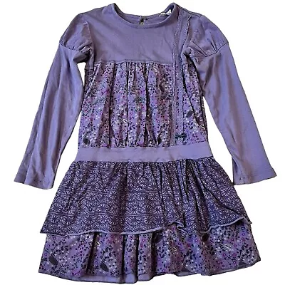 Naartjie Kids Girls Vintage Purple Dress Size 9 • $15