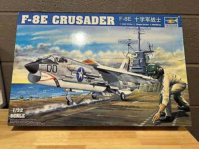 Trumpeter 1/32 F-8E Crusader 02272 Extras USA BUYERS ONLY • $110