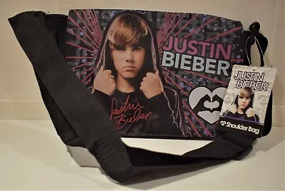 £12.99 • Buy Justin Bieber Small Shoulder Bag Picture Front Adjustable Strap