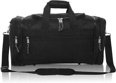 DALIX Brand New Duffle Bag Sports Duffel Bag In Black Gym Bag • $24.99