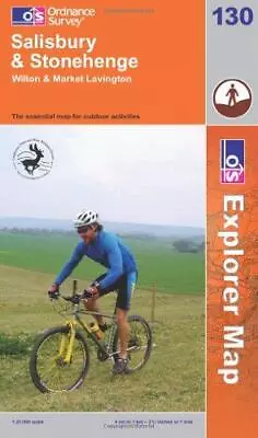 Salisbury And Stonehenge (Explorer Maps) (OS Explorer Map) • £40.98