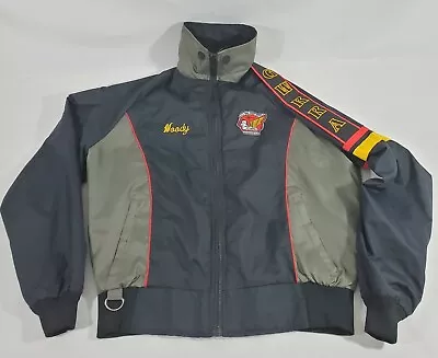 Crown GWRRA Gold Wing Motorcycle Club Reflective Nylon Jacket Mens Small 46   • $48.95