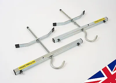 £19.40 • Buy Universal Ladder Roof Rack Clamps - Heavy Duty - Made In The Uk