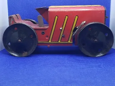 Vintage Marx Tin Litho Toy Wind Up Bulldozer / Tractor For Parts • $9.99