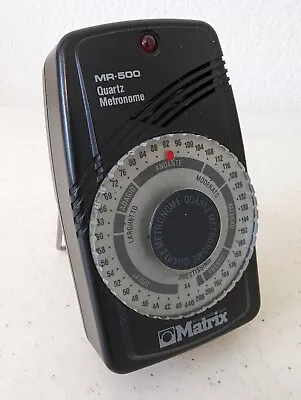 Matrix MR-500 Quartz Metronome • $16.99