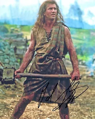 Signed Photo Of Mel Gibson 10 X8  With Certificate Of Authenticity • $1.25