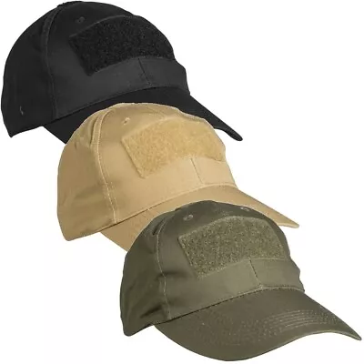 Mil-Tec Tactical Baseball Cap Adjustable One Size Ripstop Military Army Fishing • £9.95