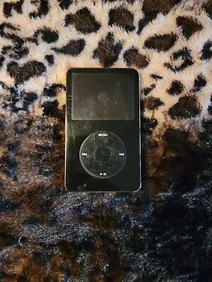 Apple IPod Model No. A1136 30GB Black With Charging Cable Bundle • $38.50