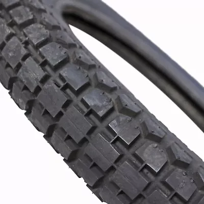 3.25-16 Dunlop Lightweight Knobby Vintage Moto-X Motorcycle Tire Remould Quality • $34.95