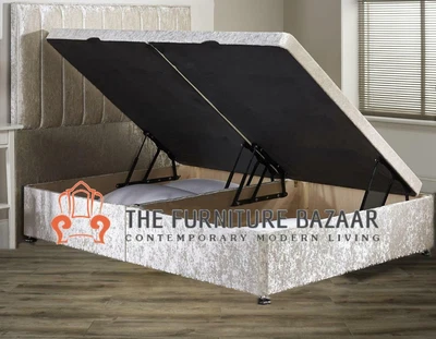 £399 • Buy Side Lift Ottoman Divan Base Single Double King Size Super King Size